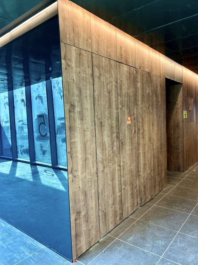 Lobby cladding in Caesarea offices